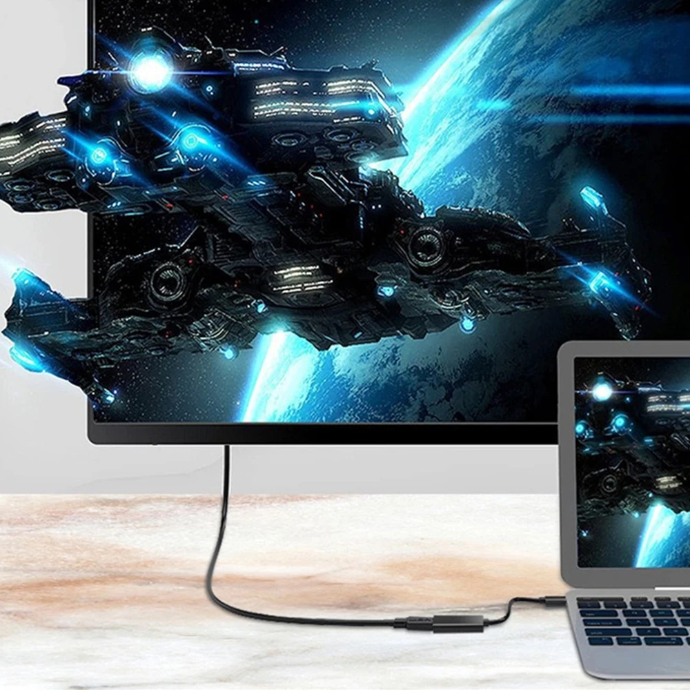 ƺ ƮϿ CŸ-HDMI ȣȯ USB C-MI  ̺, CŸ-TV ÷ , USB3.1, 4K, 60Hz ȯ
