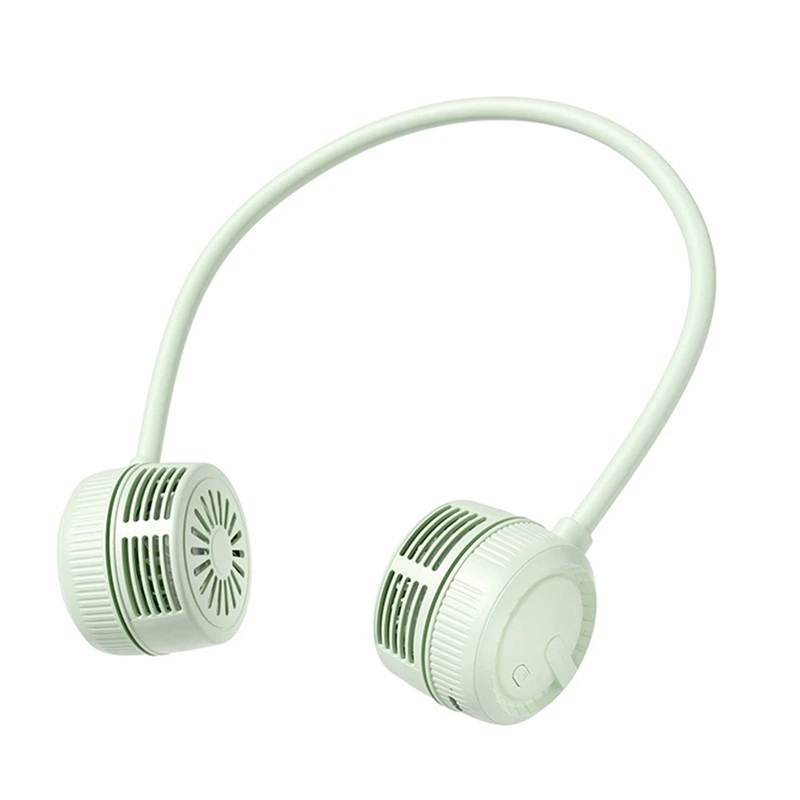 

Портативный шейный вентилятор с функцией Hands-Free, 3 скорости, быстрая зарядка, тихий складной дизайн, для путешествий, спорта