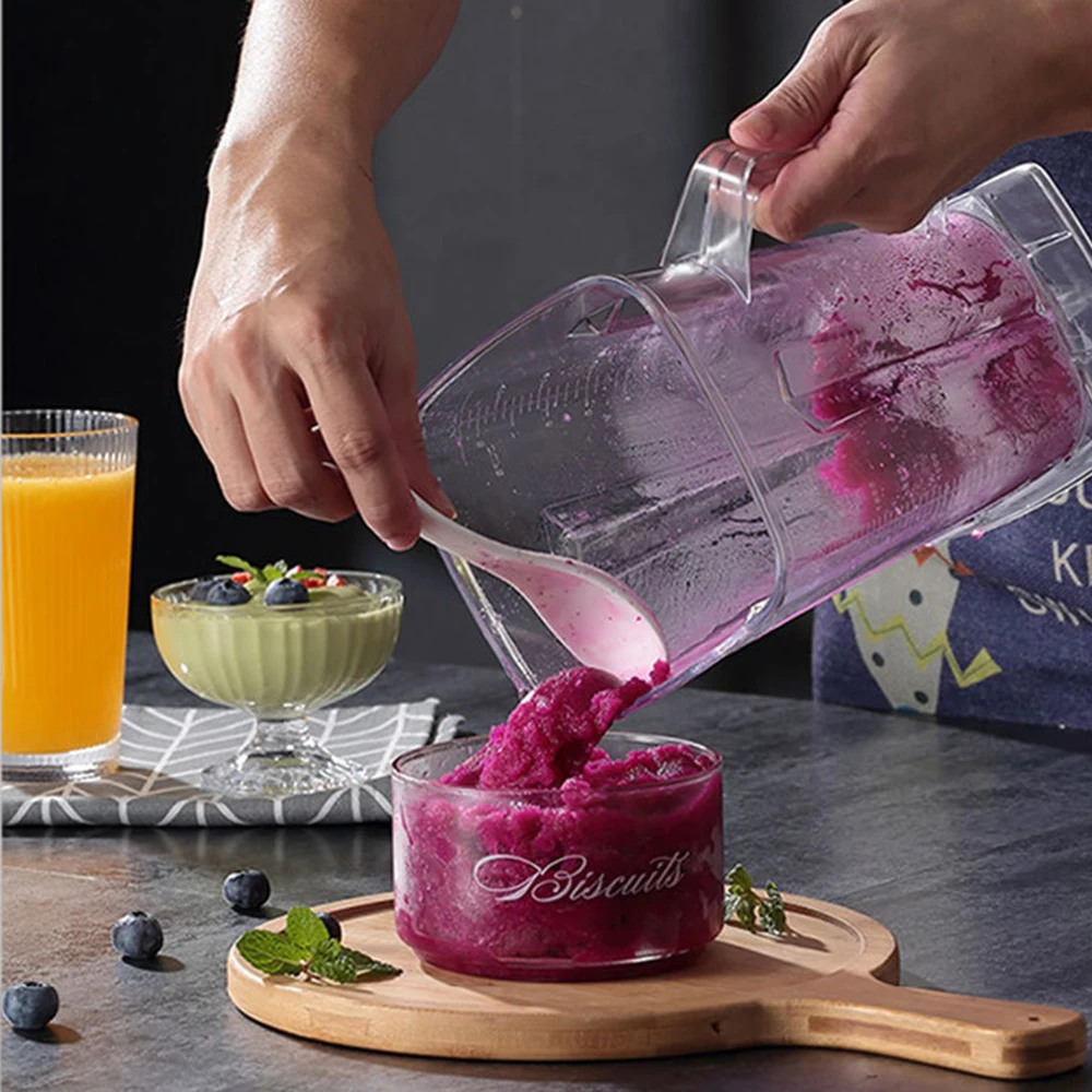 Professional Food Blender For Kitchen 2L Ice Crusher Multi-Purpose Nut Grain Mixer Coffee Bean Grinder 6000W 220V