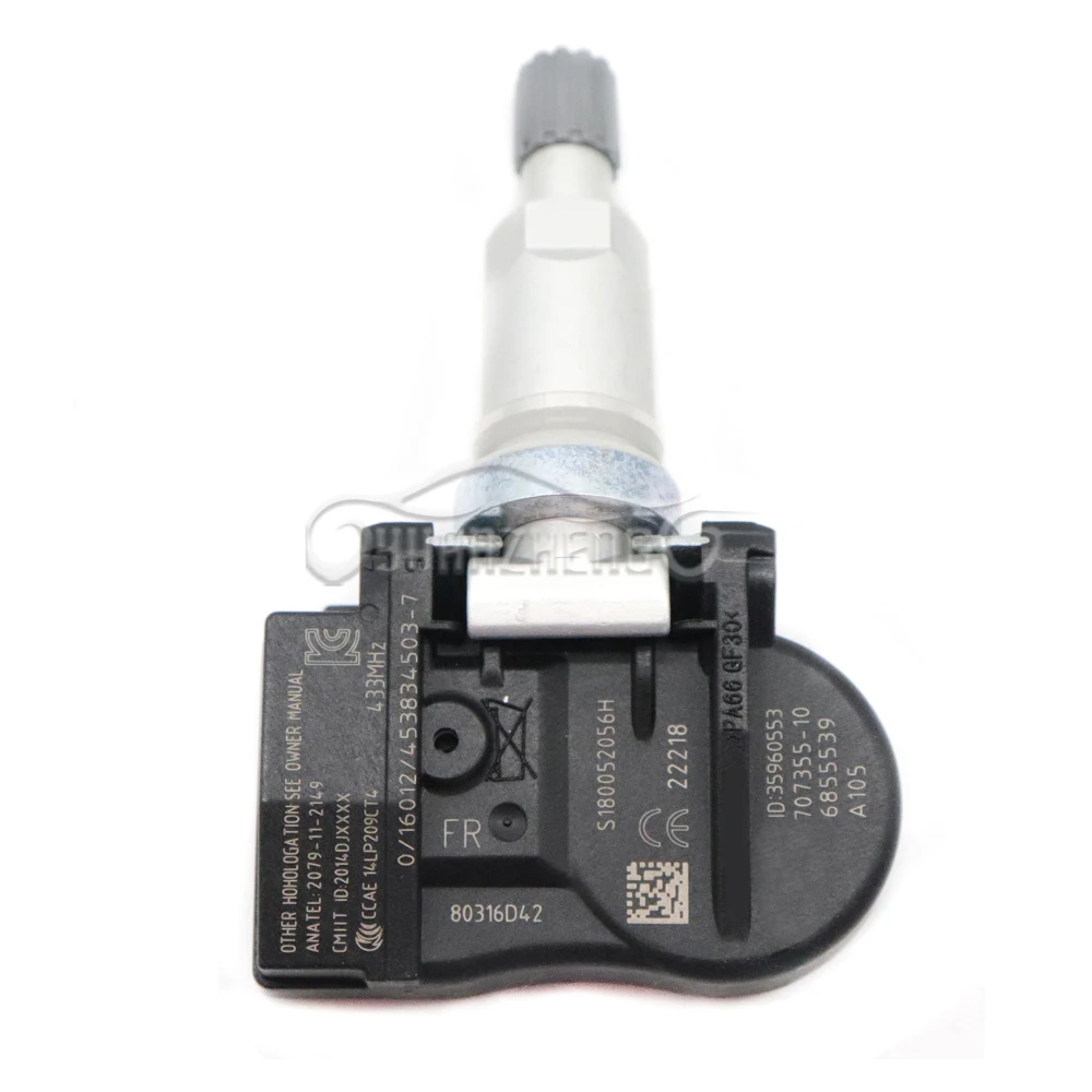 TPMS Ÿ̾ з   707355-10, BMW 1 2 3 4 i3 i8 X1 X2 X5 X6 MINI F55 433Mhz 6855539 36106881890 36106856209