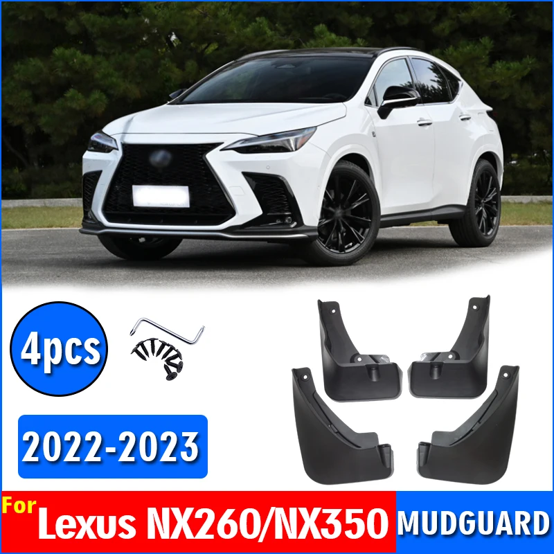 FORLexusNXNX260NX350h20222023MudguardFenderMudFlapGuards