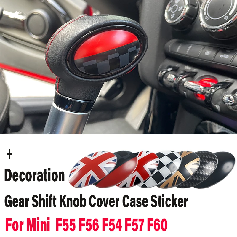 Velocidad De 5 Coche Pomo De Cambio Manual Palanca Cubierta Para Mini Cooper F55 F56 F54 F60