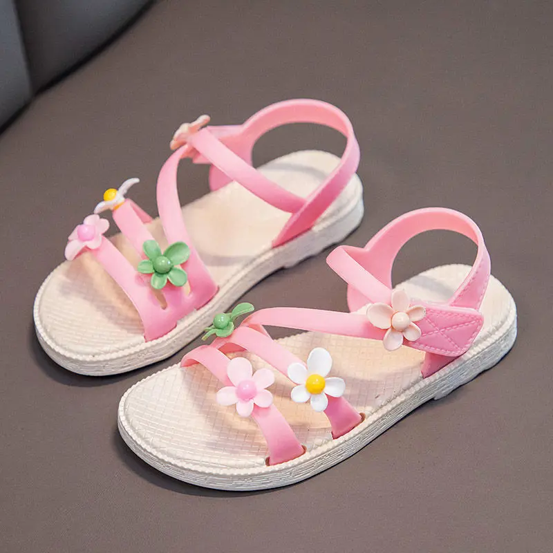 Summer Girls Children Sandals Toddler Baby Soft Casual School Shoes