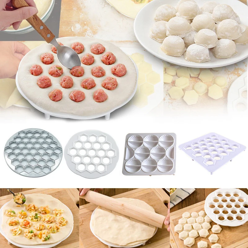 

37 Holes Dumpling Mould Dough Press Dumplings Maker Mold Dumplings Kitchen DIY Make Pastry Tools