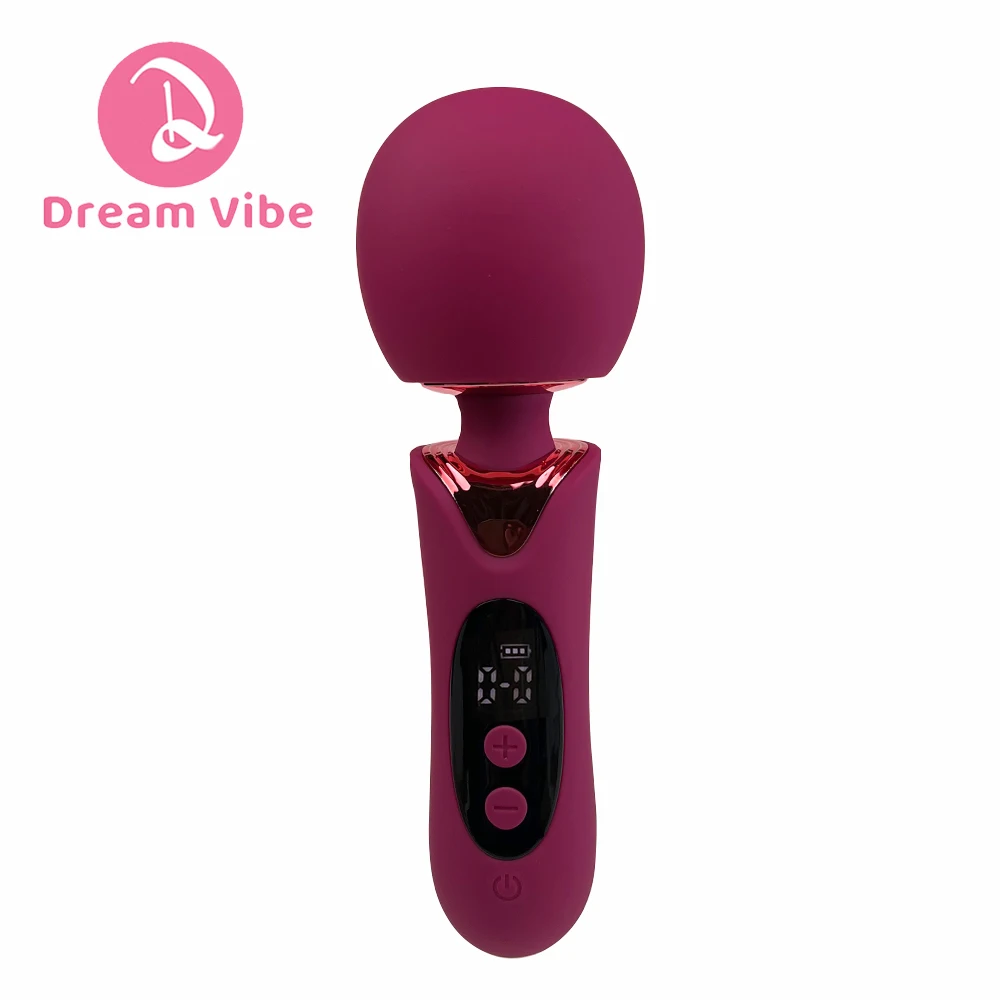 Wand Vibrator Super Powerful Deep Rumbly Vibrations Flexible Head New Sex Toy Body Relax Massager Women Pleasure 18+ Discreet