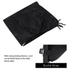 Outdoor Courtyard Patio Waterproof Dust-proof Table Tennis Table Cover Black 280x153x73cm Outdoor Tennis Table Cover Table Cover 3