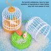 Electric Talking Bird Sound Music Maker Animal Parrot Voice Controlled Bird Cage Light Electronic Toys for Kids Gift 5