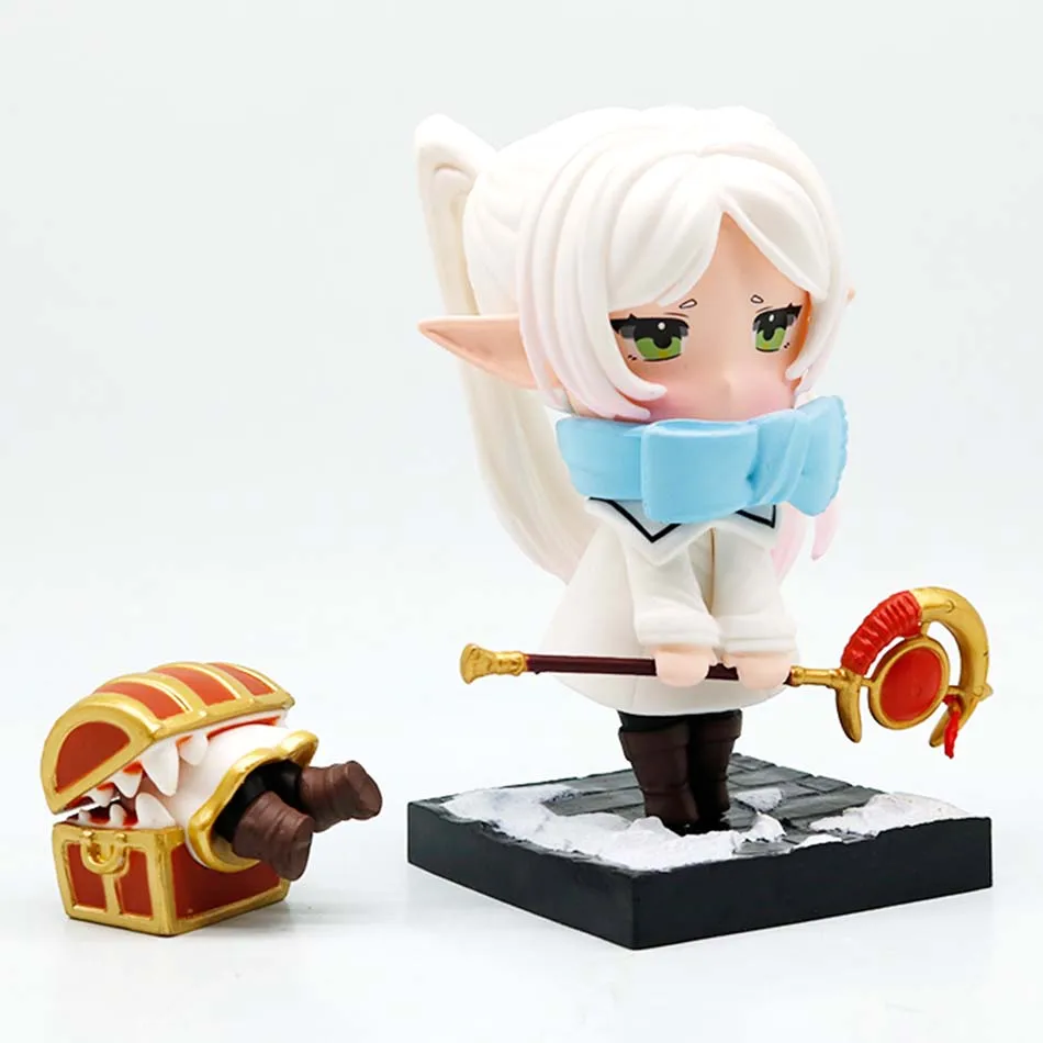 Anime Frieren Action Figures PVC Desktop Ornament Collection - Decorative Statue
