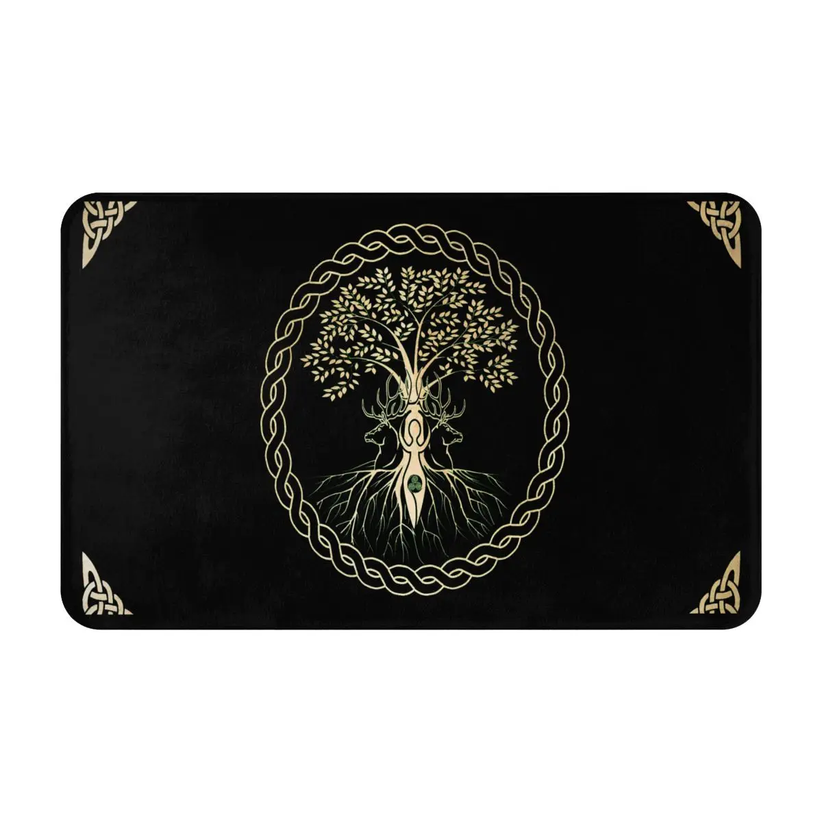 

Celtic Tree Of Life Doormats Front Porch Carpet Welcome Mat Indoor Outdoor Doormat Entrance Carpet Floor Mat Decoration