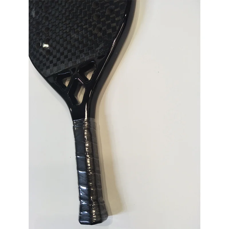 Beach tennis racket carbon EVA foam core lightweight tennis racket simple multiple colors carbon fiber beach 12K