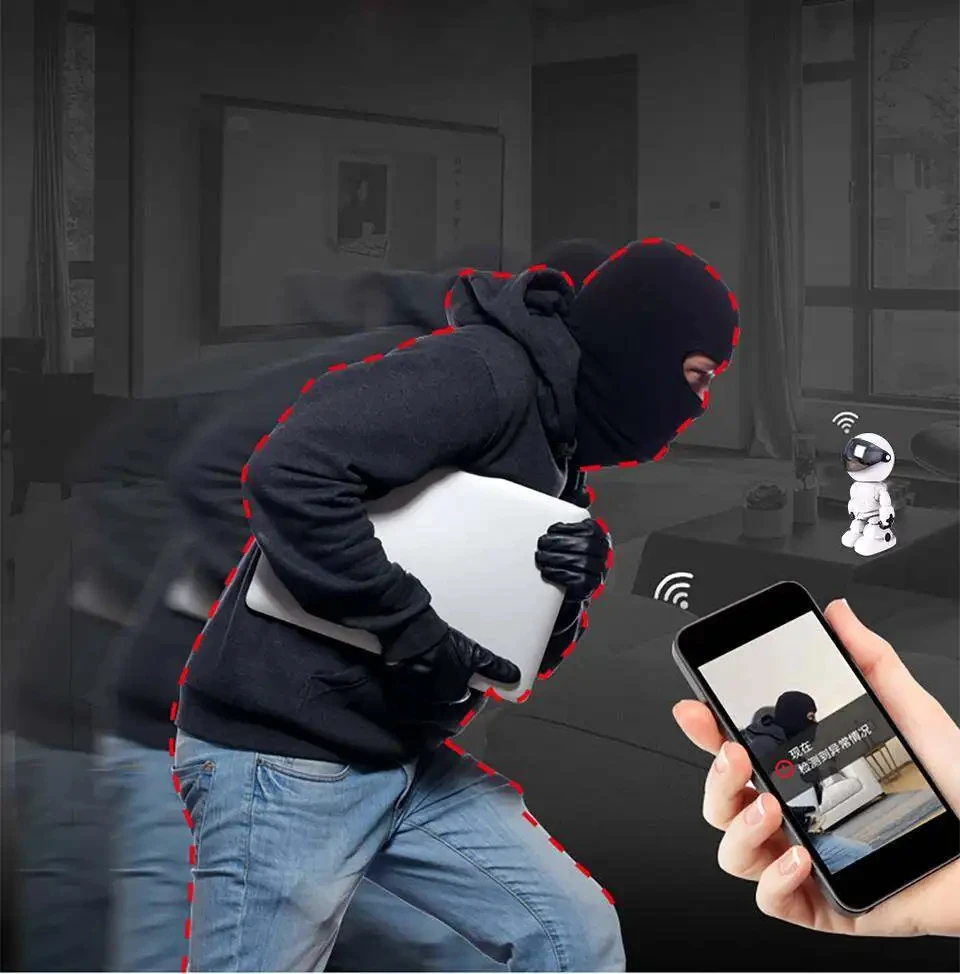 Title 13, 1080P Roboter IP Kamera Überwachungskamera WiFi...