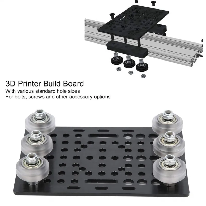 V-Slot Gantry Set 20-80mm Gantry Plate With Wheels For V-slot Aluminum Profiles Openbuilds CNC Router and 3D Printer Part