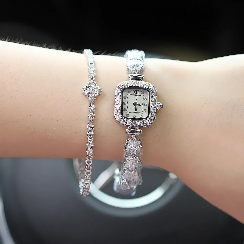 

Fashion Diamond Vintage Color Shell Quartz Luminous Ladies Watch for Chronograph Girls Simple Waterproof Clock Wristwatch reloj