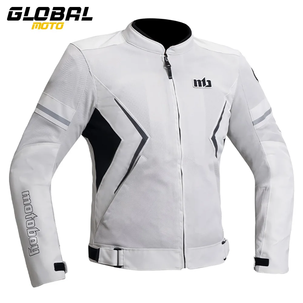 

Мужская мотоциклетная куртка, дышащая сетчатая Защитная куртка для езды на мотоцикле, ветрозащитная куртка для мотокросса, уличное противоударное снаряжение
