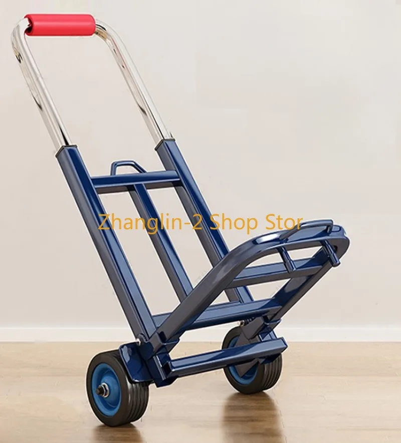 

Тележка, Складная портативная тележка для покупок, тягач-трейлер, бытовая тележка для покупок, небольшая Тяговая стойка для автомобиля