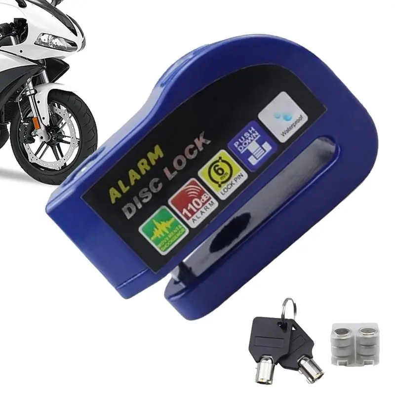 

Alarm Disc Lock Durable Aluminum Alloy Bike Disc Lock Universal Disc Brake Lock Anti Theft Motorcycle Lock Bike Security Lock