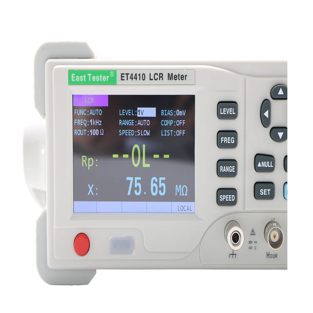 East Tester Desktop Electric Bridge ET4401/2/10 Resistance Impedance Capacitance Inductance Measure Instrument Digital LCR Meter 5