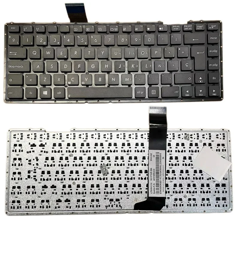 

Новая испанская клавиатура для ноутбука Asus X401, X401A, X401U, S401A, S401U, R402A, R402U, F401A, F401U без подсветки