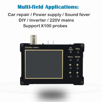 ZEEWEII DSO154Pro 2 4 inch Screen Digital Oscilloscope1MHz 18MHz Analog Bandwidth Support Signal
