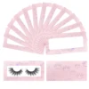 Wholesale Heart Lash Boxes Russian Eyelashes Box Package Custom Natural lash Packaging  Logo 18-25 MM  Black Butterfly Packaging 6