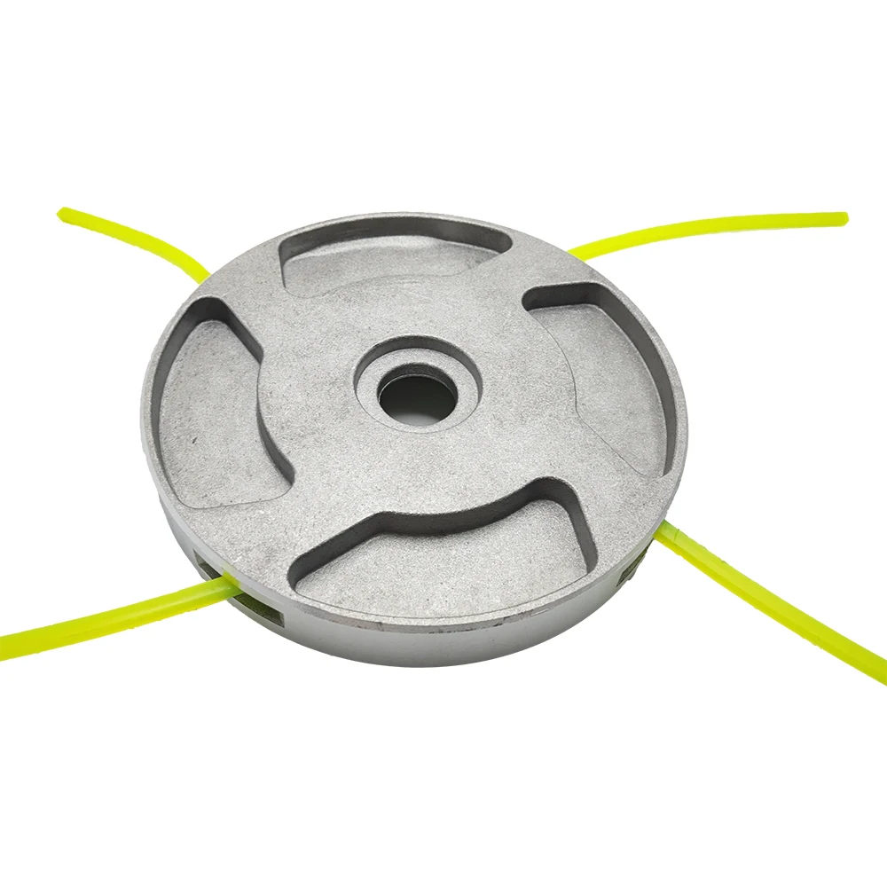 Universal Aluminium Grass Trimmer Head For Lawn Mower Brush Cutter Head Thread Nylon Grass Cutting Line Garden grass trimmer head grass trimmer aluminum trimmer head grass trimmer line