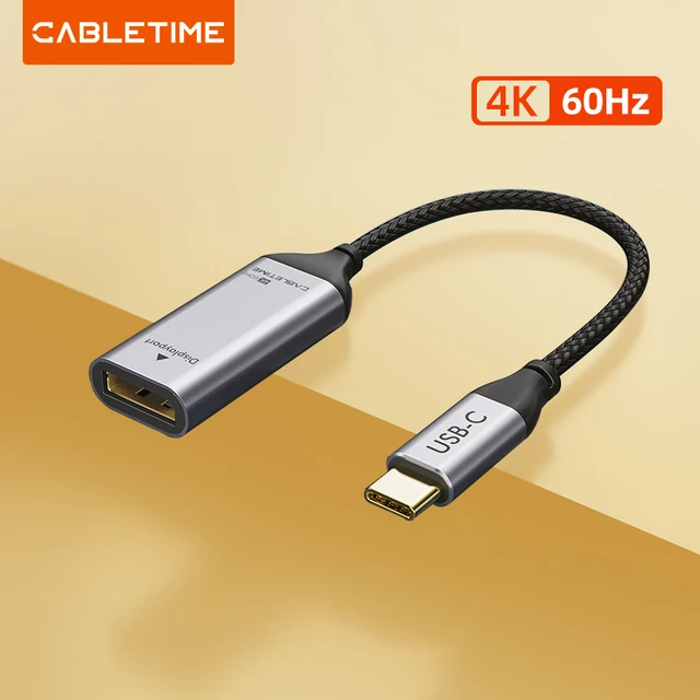 8K DisplayPort to dual HDMI adapter for 4K dual monitor- CABLETIME