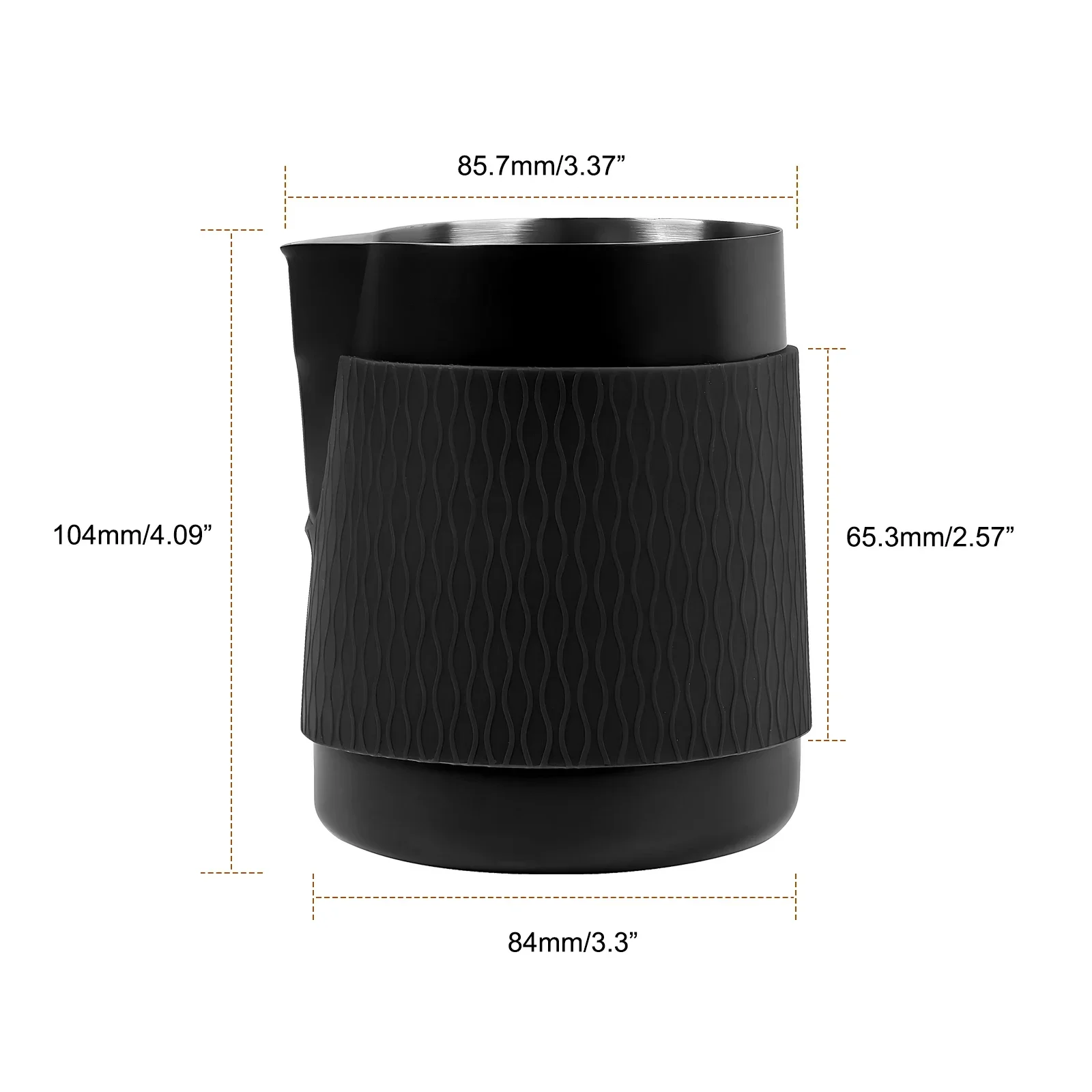 إبريق حليب ستانلس ستيل أدوات قهوة