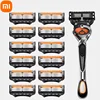 Xiaomi Men Manual Razor Five Layer Shaver Blade Men's Shaving Set Knife With Replaceable Blades 5 Blade Hair Removal 1