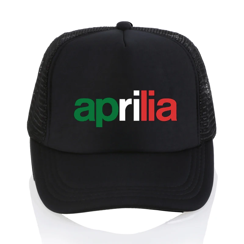 

aprilia racing rsv4 hat Be a Racer Factory Racing baseball cap men summer Mesh Trucker hats male Adjustable snapback hats