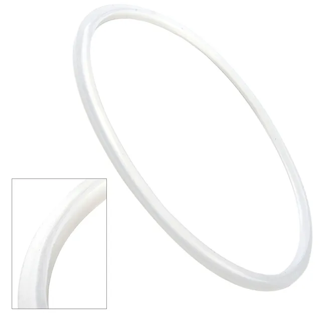 Joint D'Étanchéité Silicone Pour Autocuiseur - Multi-Tailles 22-32cm, Remplacement Transparent