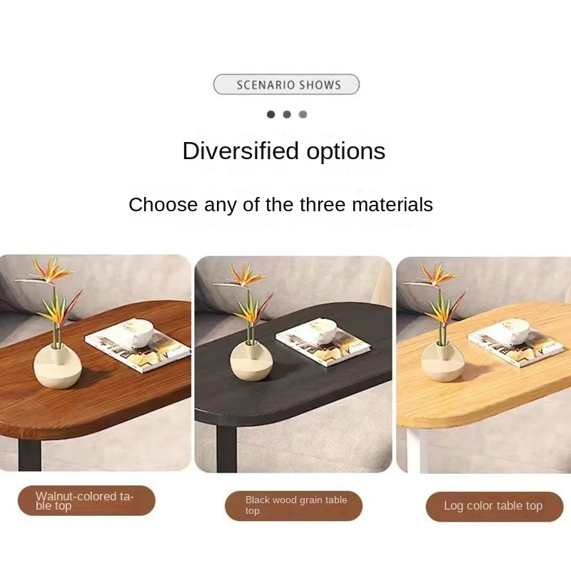 Coffee Table Bedside Storage Rack Mini Sofa Side Table Modern Simple Mobile For Home Use side end table lift top coffee table