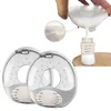 Silicone Mother's Milk Collector With Scale Wearable Anti Spill Breast Pads Nipple Pain Protector Maternity Breastfeeding 2