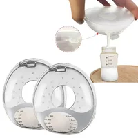 Silicone Mother's Milk Collector With Scale Wearable Anti Spill Breast Pads Nipple Pain Protector Maternity Breastfeeding 2