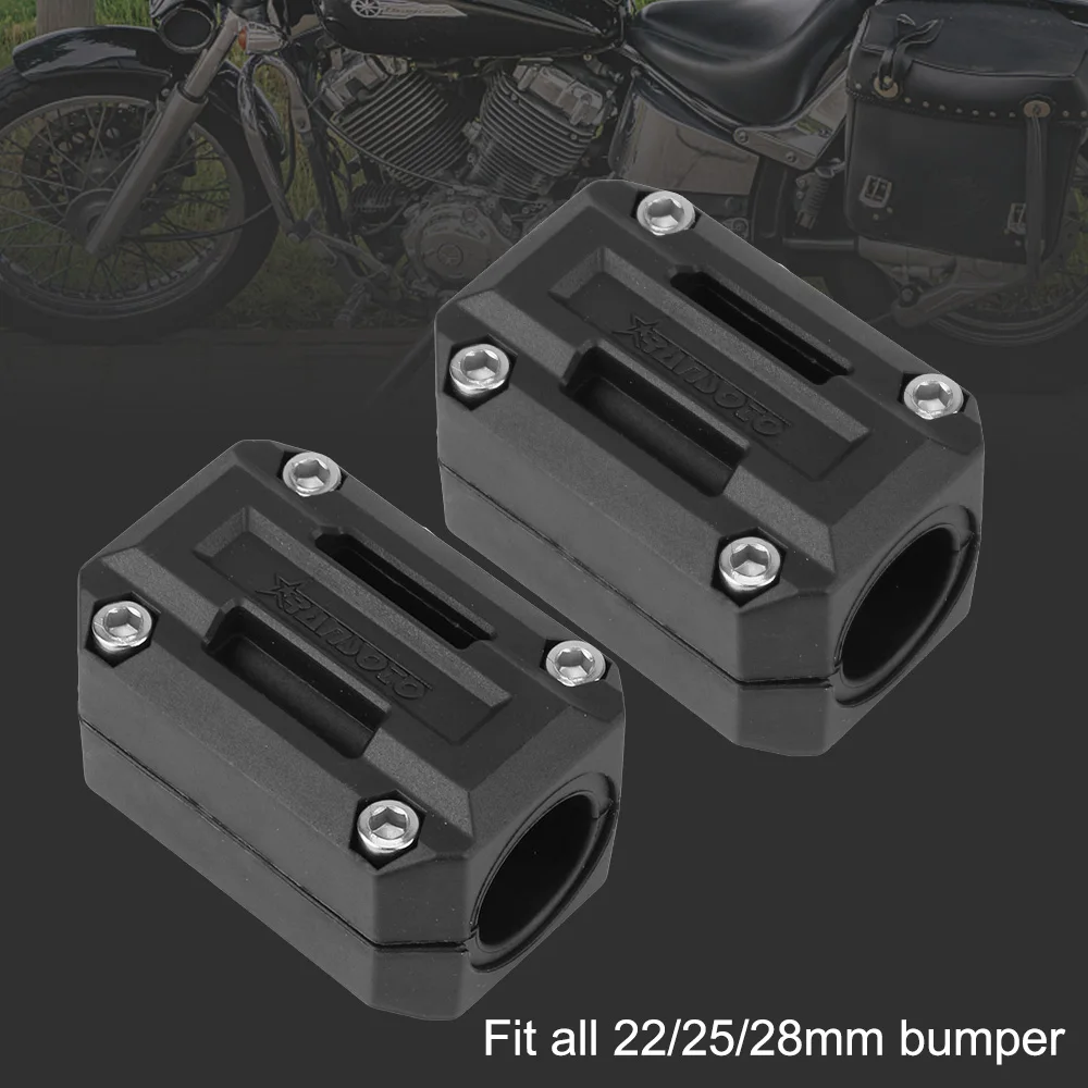 Motorcycle Engine Guard Decorative Crash Bar - Falling Protection System