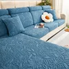 Jacquard Velvet Elastic Leather Sofa Cover Simple All-Inclusive Universal Cover Four Seasons Universal Lazy Anti Cat Scratch 4
