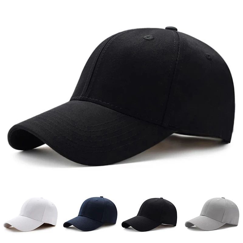 Stylish Curved Brim Baseball Cap - Sun Protection, Adjustable, Lightweight & Stretchy Fabric for Sports & Holiday Occasions