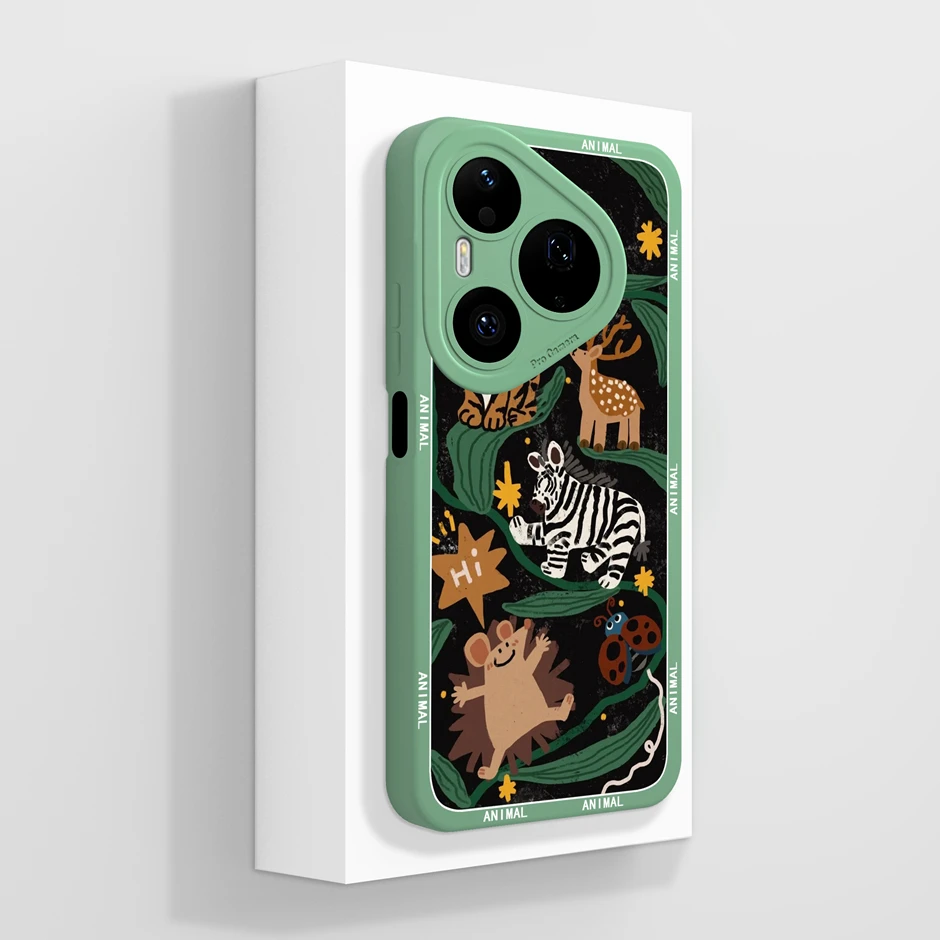Cartoon Panda Star Portable Soft Minimalist Phone Case Cover