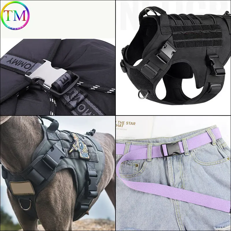 5-30 Pieces New Metal Adjustable Bag Backpack Strap Quick Side Release Buckle Diy Bag Backpack Craft  Sewing Accessories