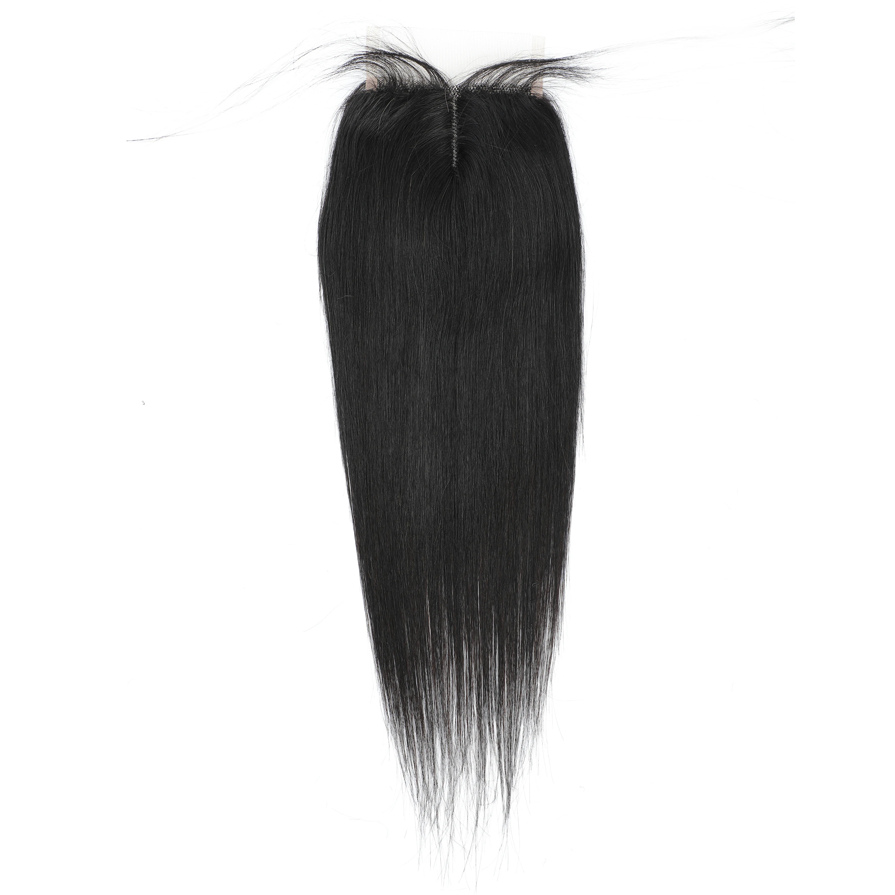 T4x4x1 Part Lace Closure Middle Part Brazilian Straight Human Hair Lace Closures Black Women 12-24 Inch