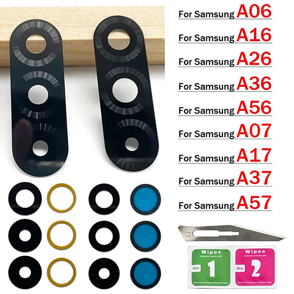Premium Rear Camera Glass Lens with Adhesive