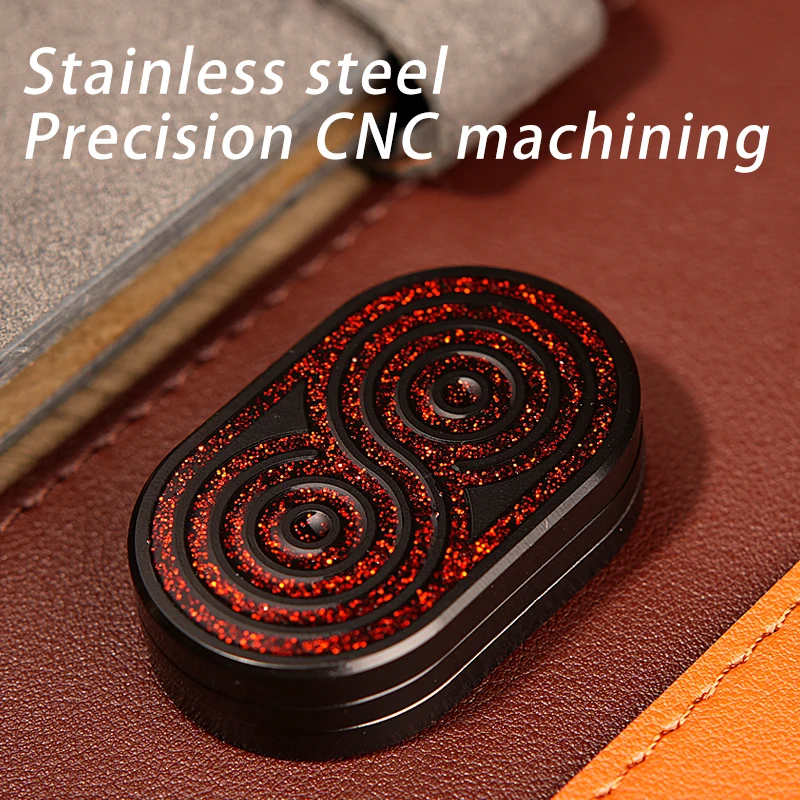 EDC push-slide type metal stress-relieving toys supplementary tools for hyperactivity disorder adult stress-relieving toys fidget toys anti stress toys mini fingertip toy