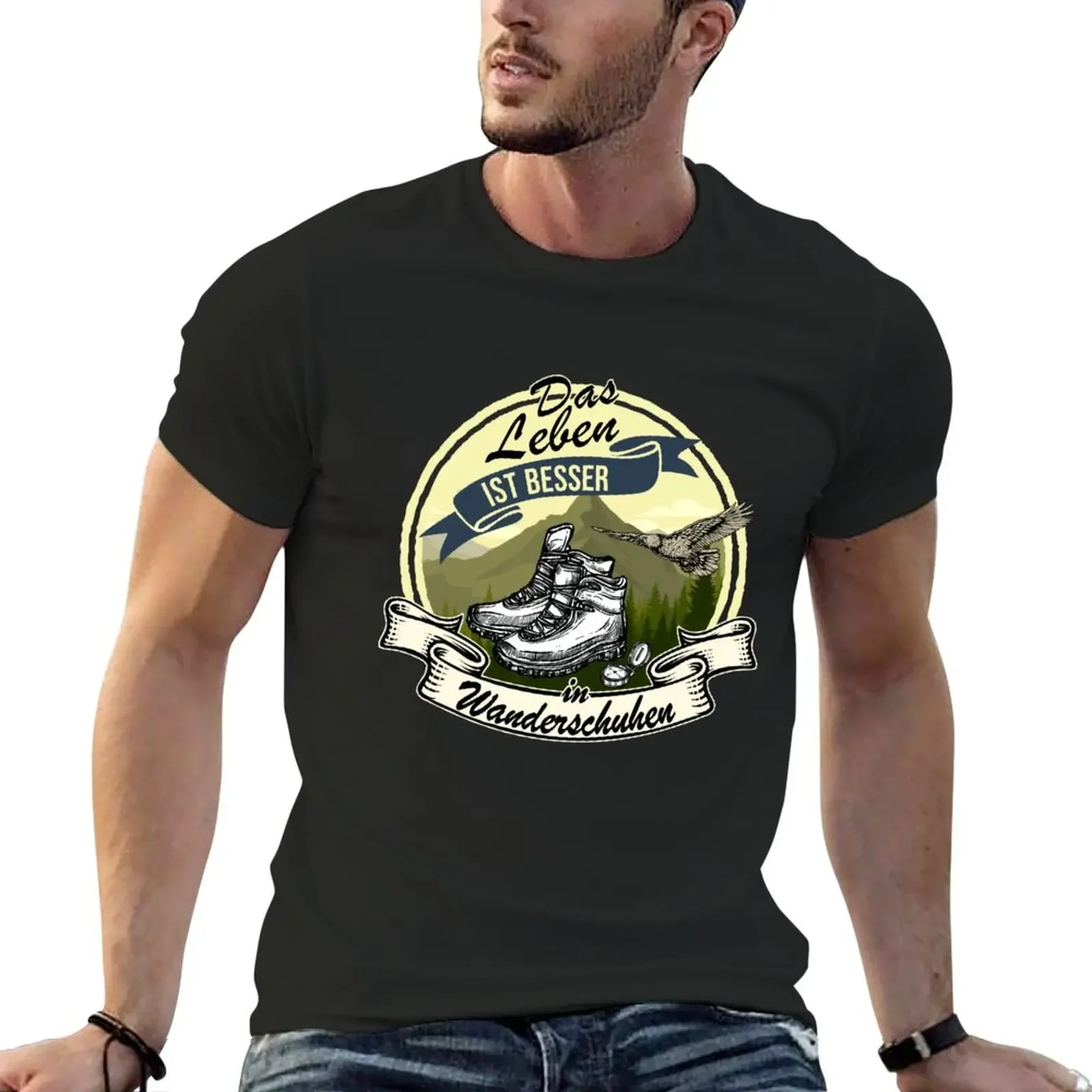 

Life Is Better In Hiking Boots T-Shirt cute tops shirts graphic tees mens graphic t-shirts pack