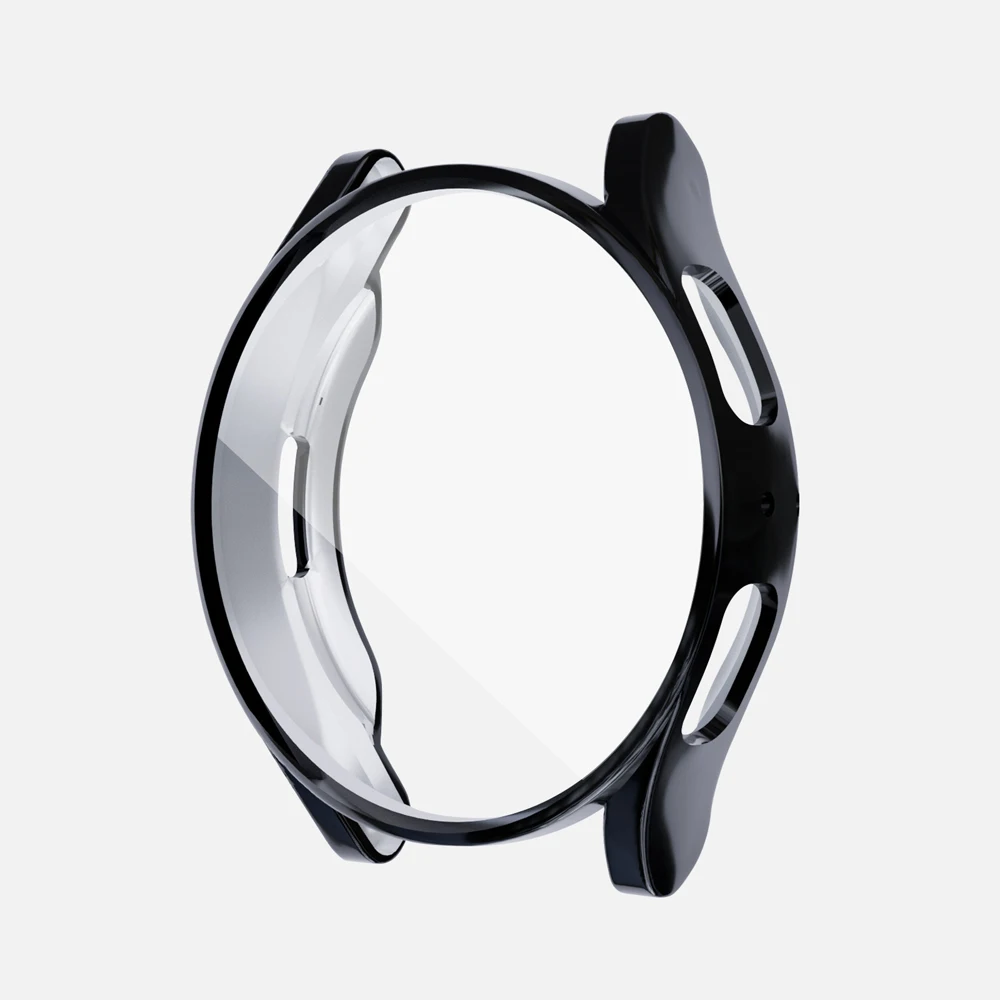 Premium TPU Plated All-Around Screen Protector Case for Smartwatch - Elegant Watch Accessories
