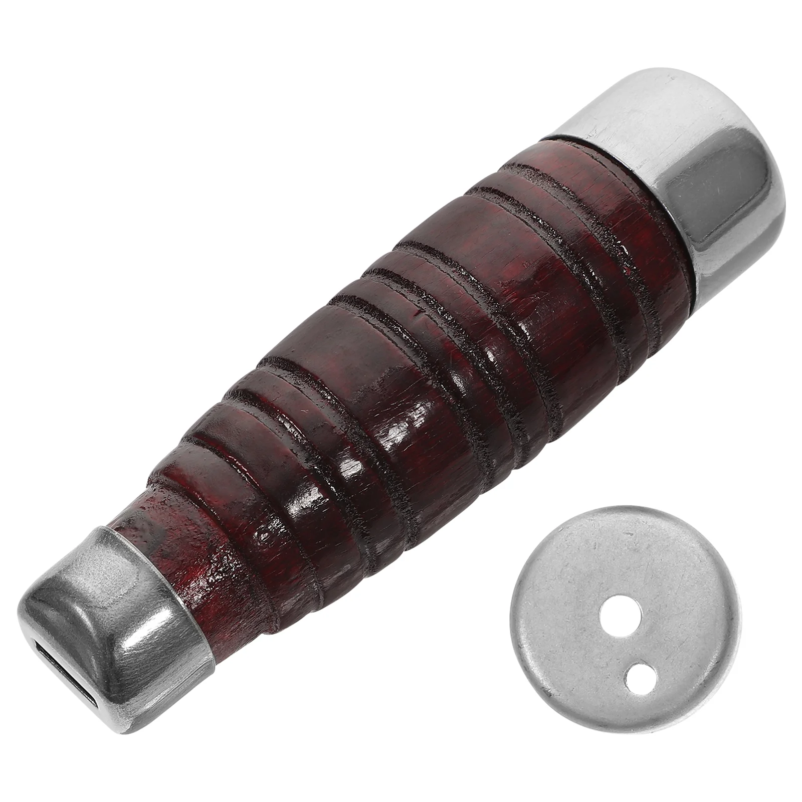 

Replacement Grips for Knife Handles Loose Kitchen Chopping Home Dark Red Wooden Well-polished