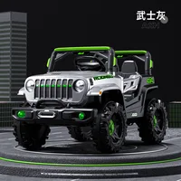 High Quality 12V 7AH Big Battery Children's Electric Four-Wheel Remote Control 4WD Off-Road Ride On Vehicle Car 2