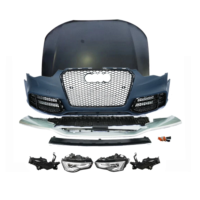 Vendita Calda Ricambi Auto A5 B8 Aggiornamento A Rs5 B8.5 Kit Carrozzeria Paraurti Anteriore Per Audi Rs5 B8.5 2012 2013 2014 2015 2016