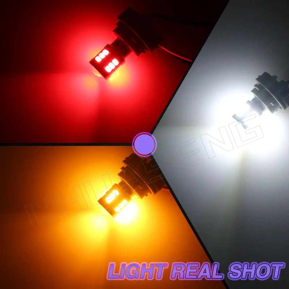 UHUASENG ڵ ȣ , LED  1156, 7443, T20, 1157, P21W, BA15S, 7440, BAY15D, WY21W, W21W, P21, 5W, W21, 5W, R5W, R10