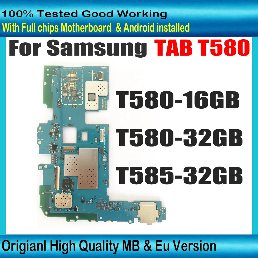 For Samsung Galaxy Tab A T580 T585 Motherboard SM T580 SM T585 Circuits ...