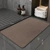 Diatomite Bath Mat Non-slip Bathroom Rug Super Absorbent Bathroom Carpet Bathtub Drying Floor Mats Shower Room Entrance Doormat 4
