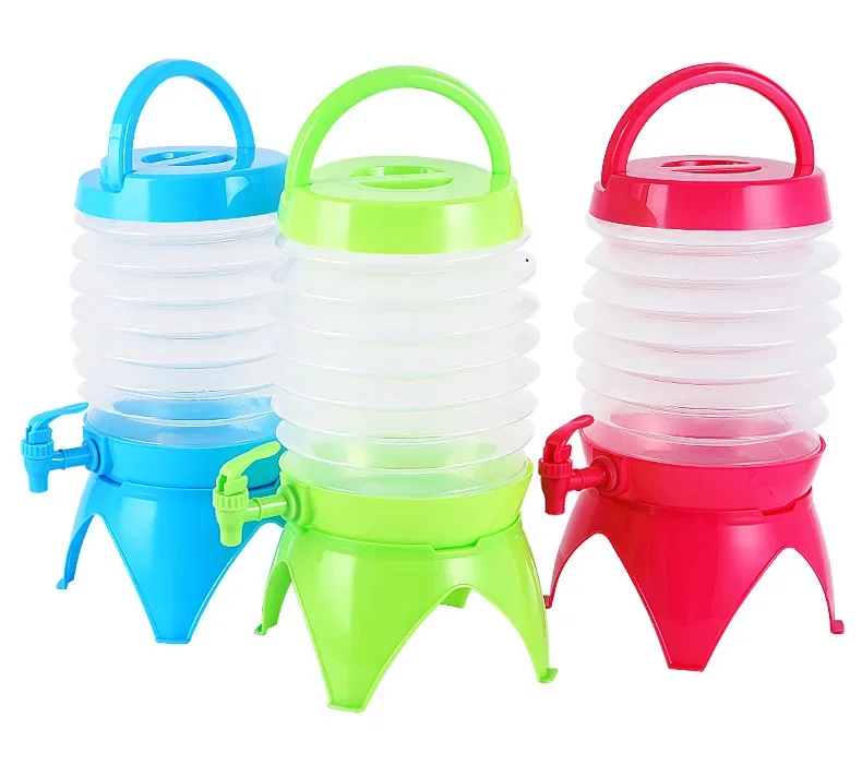 3.5L/5.5L/7.5L Portable Folding Kettle Outdoor Camping with Faucet